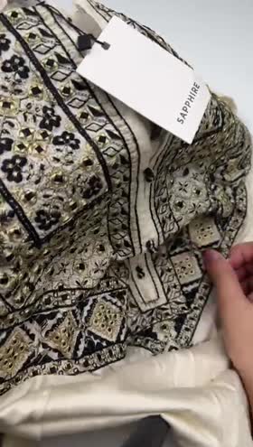 Rs 7200 Sapphire Stitched 3pc ~ MEDIUM Rs 7200 Sapphire Stitched 3pc ~ MEDIUM